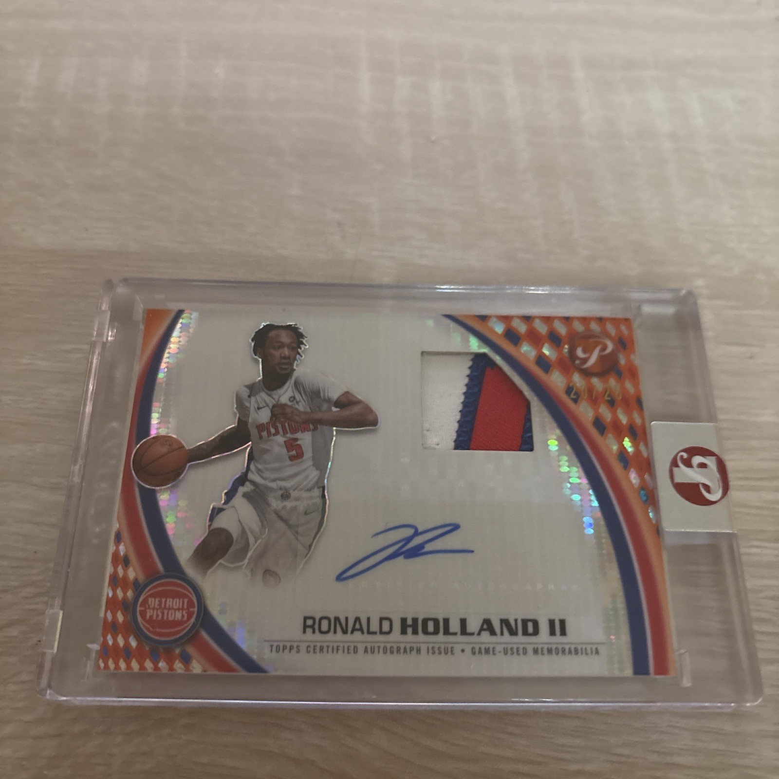 2025-26 Topps Pristine RONALD HOLLAND II Patch SSP #20/25 *Msg Me 2025-26 Topps Pristine RONALD HOLLAND II Patch SSP #20/25 *Msg Me