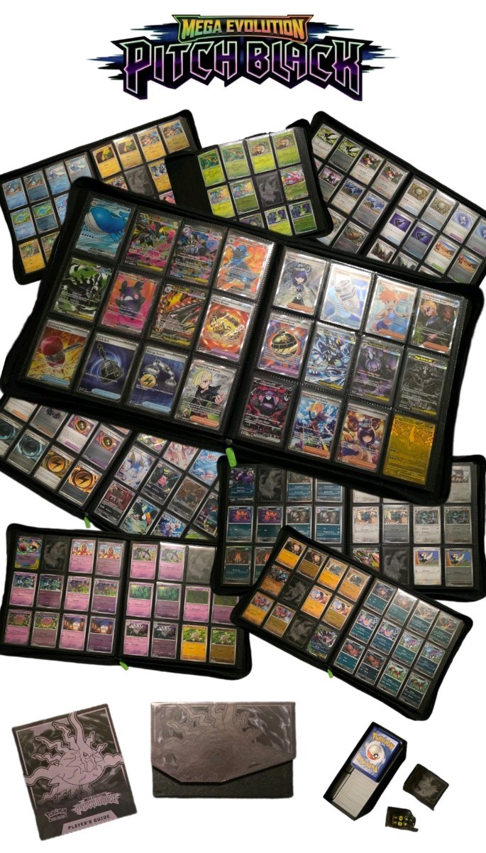Pokemon TCG Pitch Black Complete Master Set (194 cards)  and ALL Secret Rares