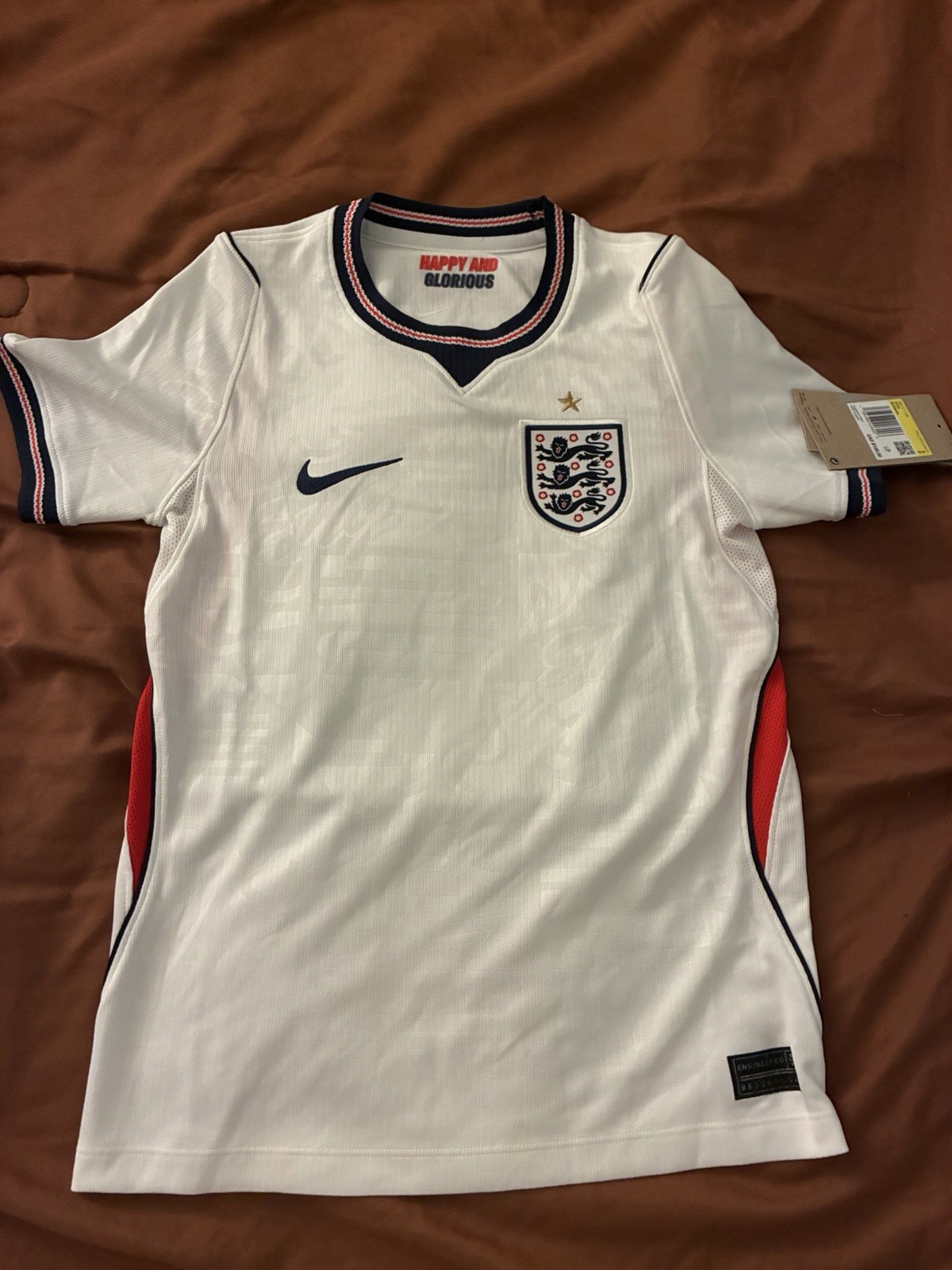 Nike England 2026 Home Soccer Jersey Kids Nike England 2026 Home Soccer Jersey Kids