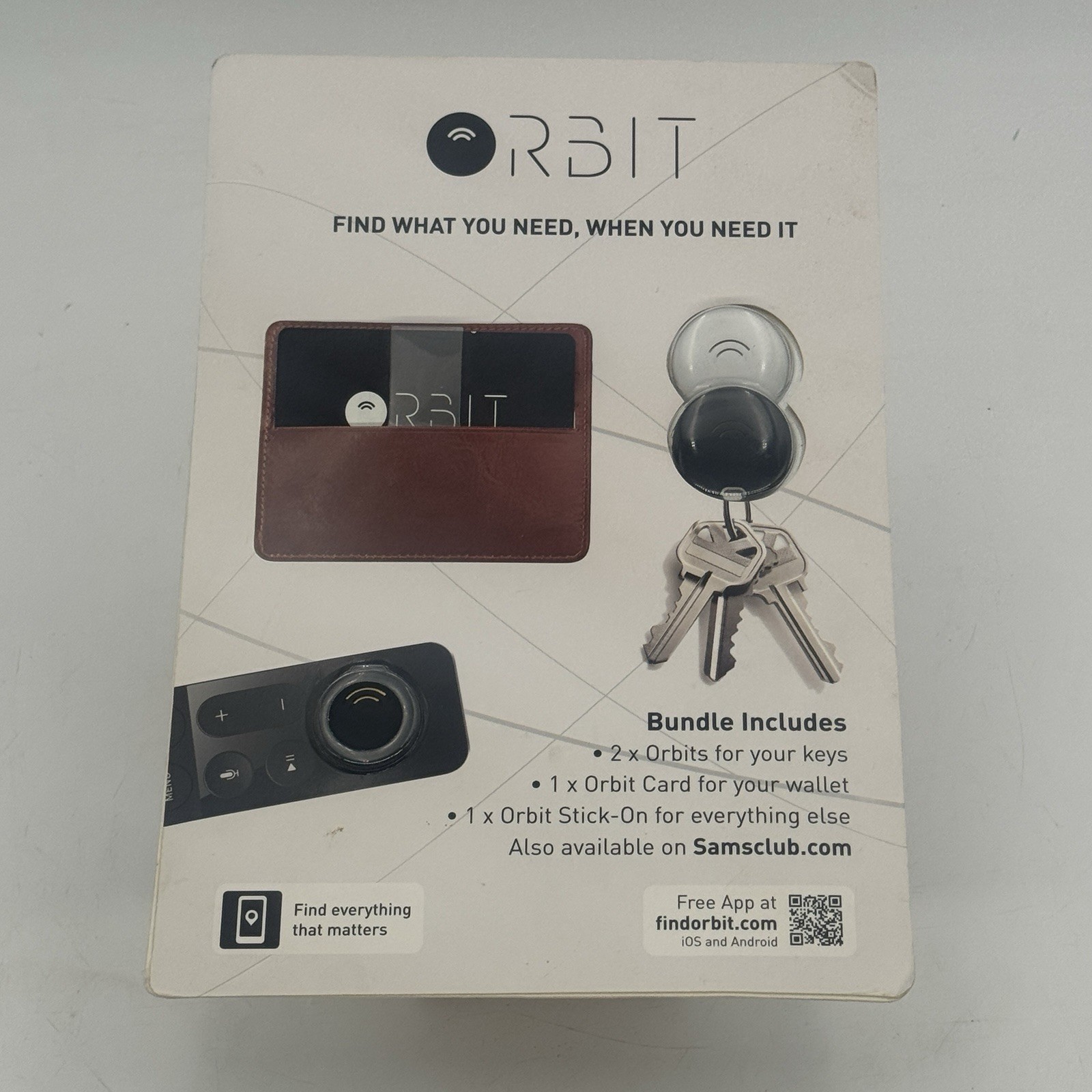 Orbit Bluetooth Tracker Key Finder Wallet Finder Stick On Device Bundle Orbit Bluetooth Tracker Key Finder Wallet Finder Stick On Device Bundle