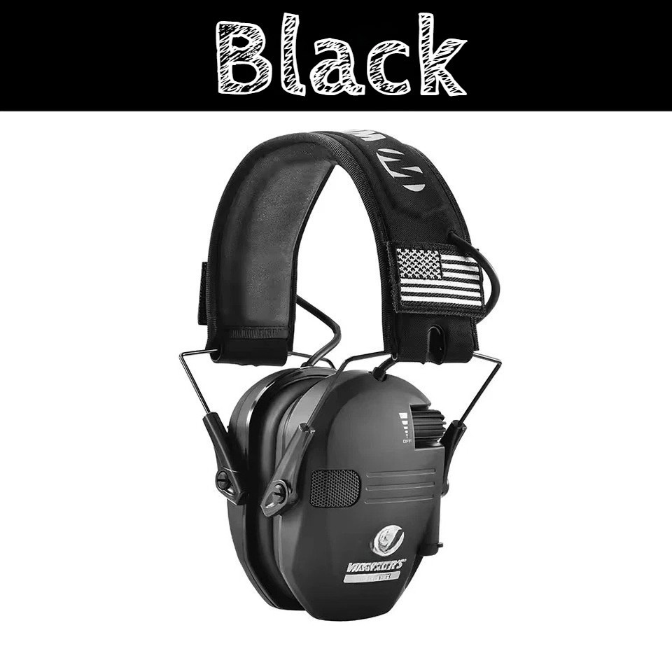 Electronic Shooting Ear Muff Slim Walkers Razor Shooting Anti-noise Earphone US