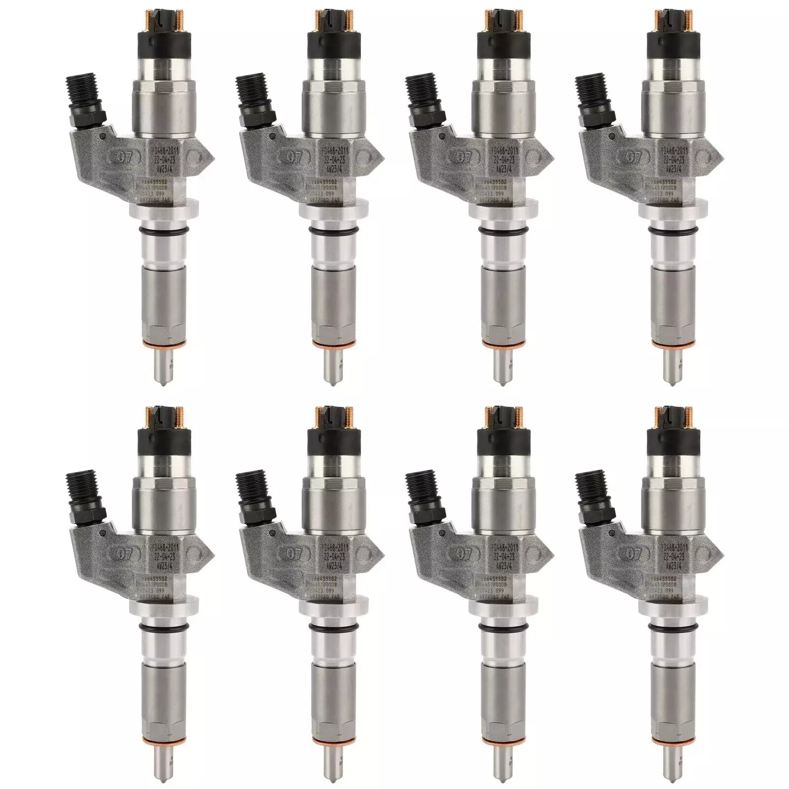 0445120008 For Duramax LB7 Bosch Injectors 2001-2004 6.6L Fuel 8Pcs GMC Chevy US