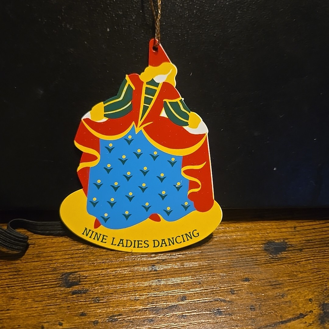 Vtg Avon 12 Days Of Christmas Ornaments The Gift Collection Nine Ladies Dancing