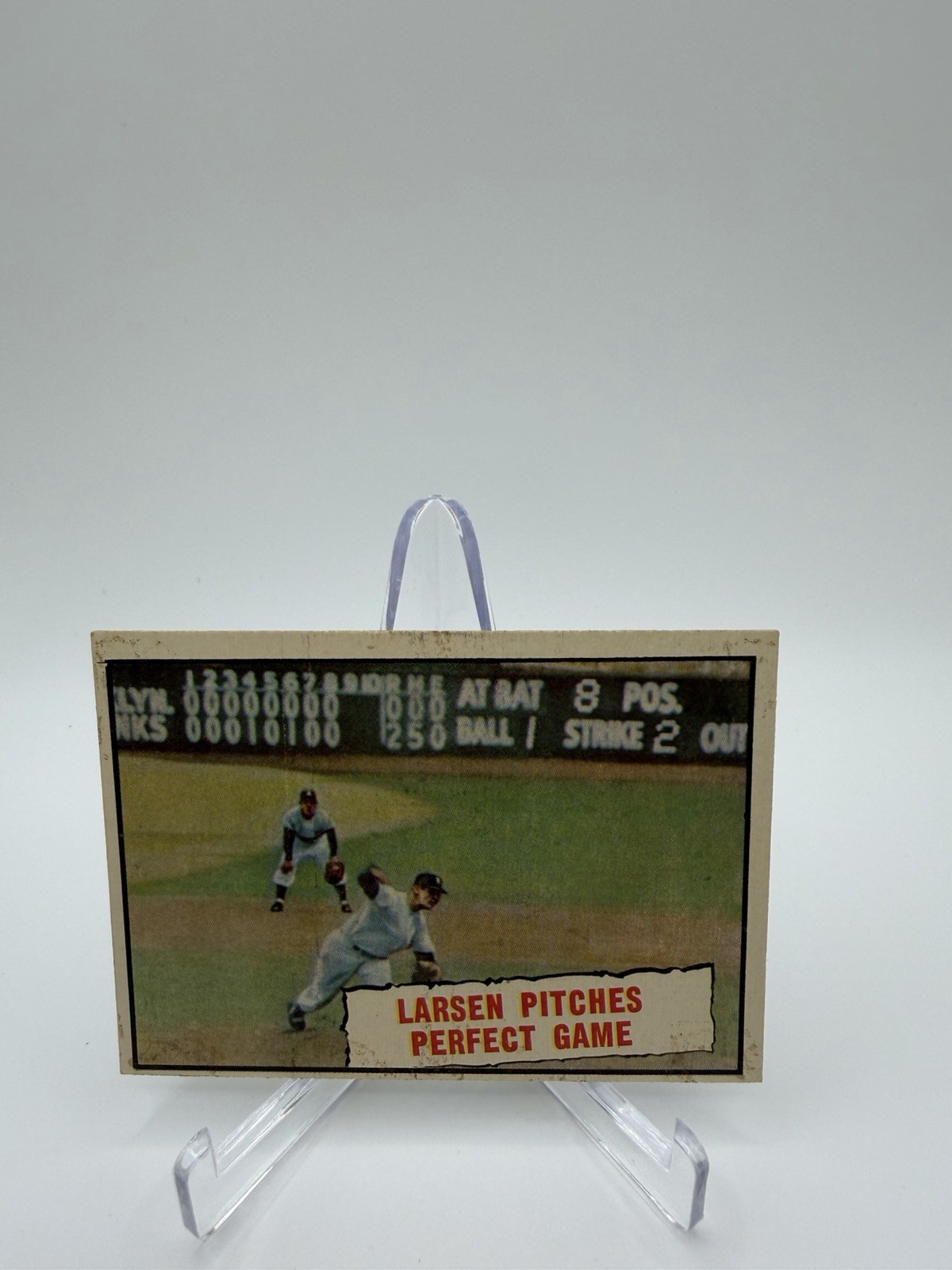 1961 Topps - Baseball Thrills Don Larsen #402 VG 1961 Topps - Baseball Thrills Don Larsen #402 VG