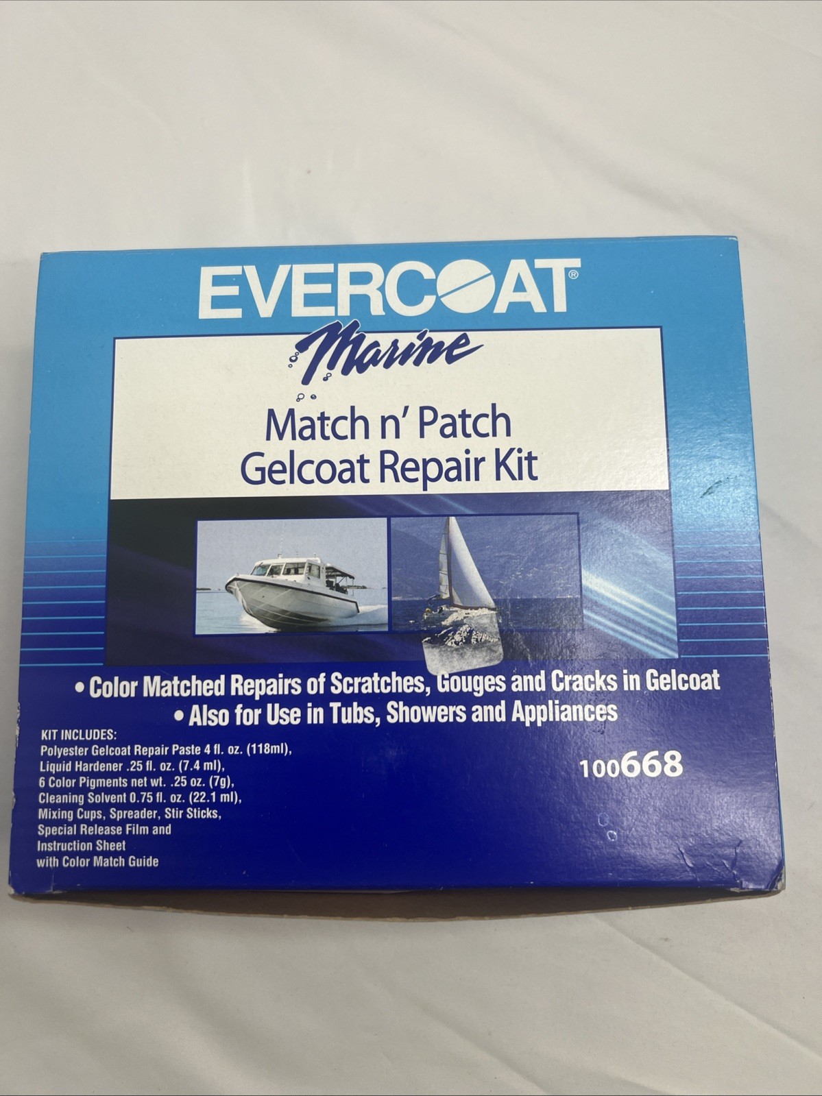 Evercoat Marine Match n’ Patch Gelcoat Repair Kit Evercoat Marine Match n’ Patch Gelcoat Repair Kit