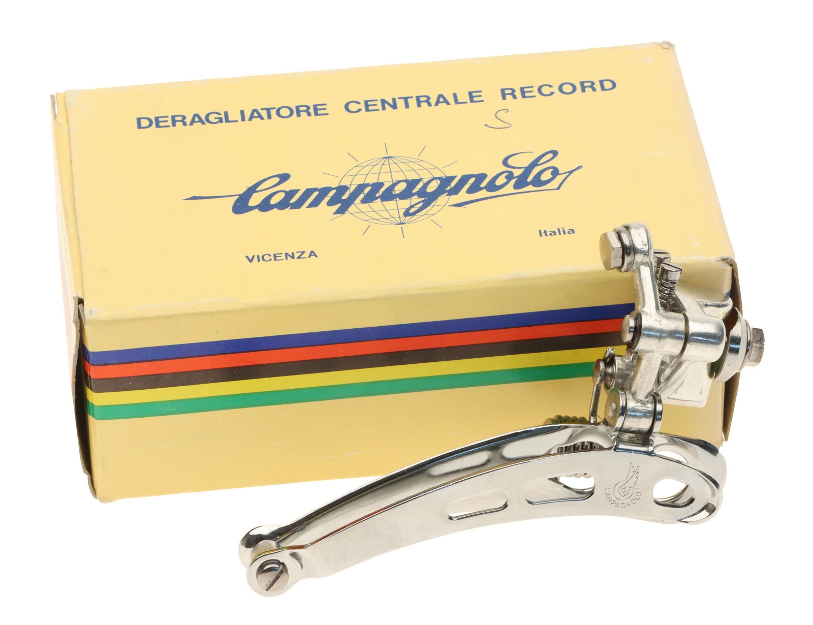 Campagnolo Nuovo Record 1052/NT Front Derailleur Braze-On Vintage NEW NOS Campagnolo Nuovo Record 1052/NT Front Derailleur Braze-On Vintage NEW NOS