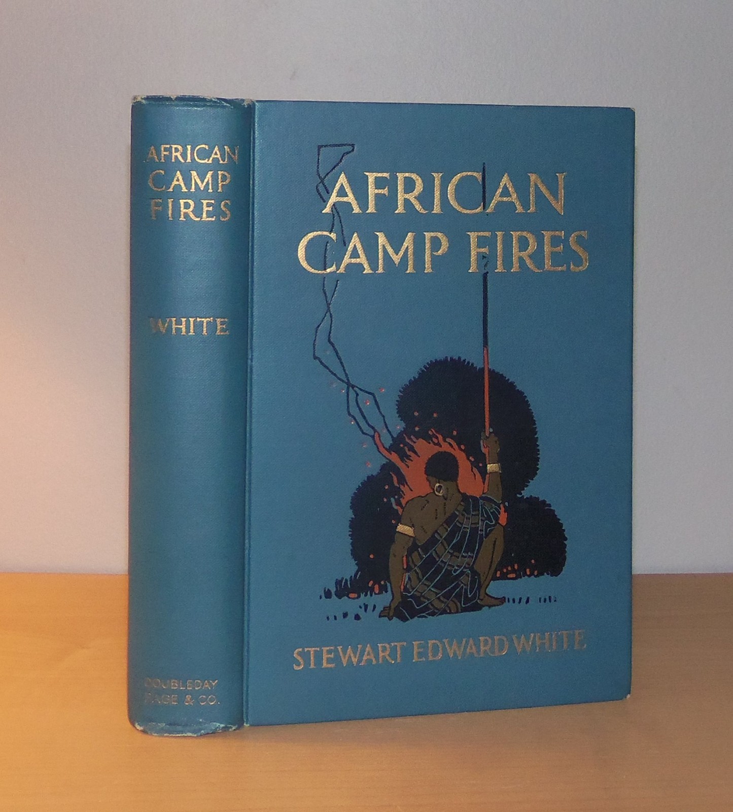 African Camp Fires. Stewart Edward White. 1913. 1st ed. African Camp Fires. Stewart Edward White. 1913. 1st ed.