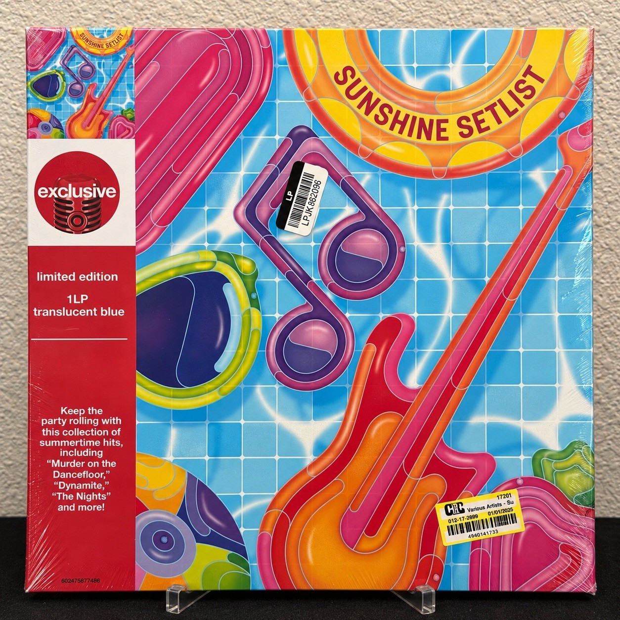 SUNSHINE SETLIST Vinyl LP NEW SEALED Blue 2025 Target Exclusive B0034755-01