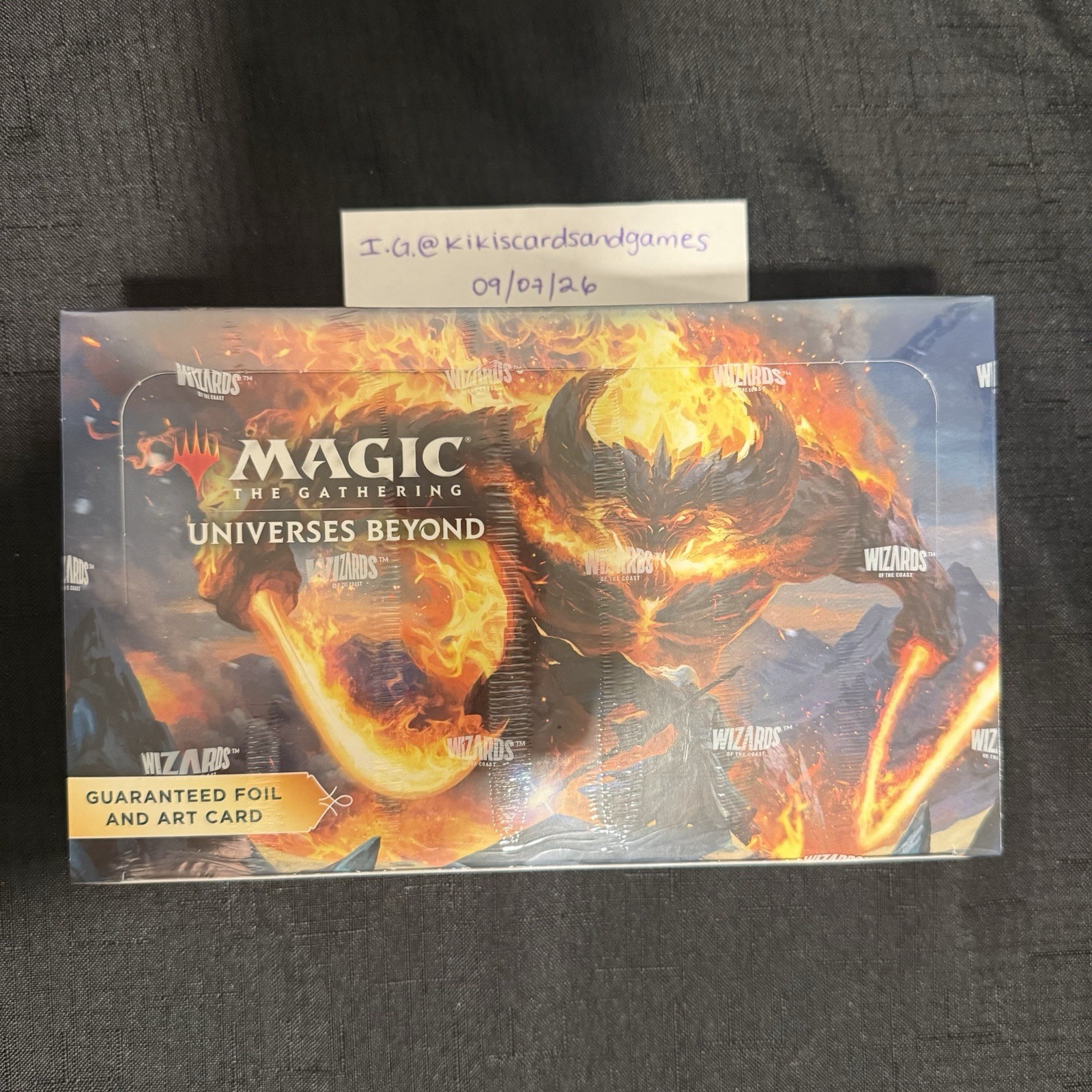 Magic: The Gathering Lord of the Rings Tales of Middle-earth Set Boosters Box EN