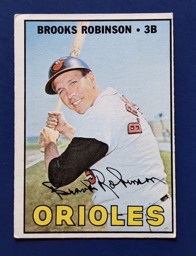 1967 Topps - Brooks Robinson HOF #600 - Baltimore Orioles HIGH NUMBER 1967 Topps - Brooks Robinson HOF #600 - Baltimore Orioles HIGH NUMBER