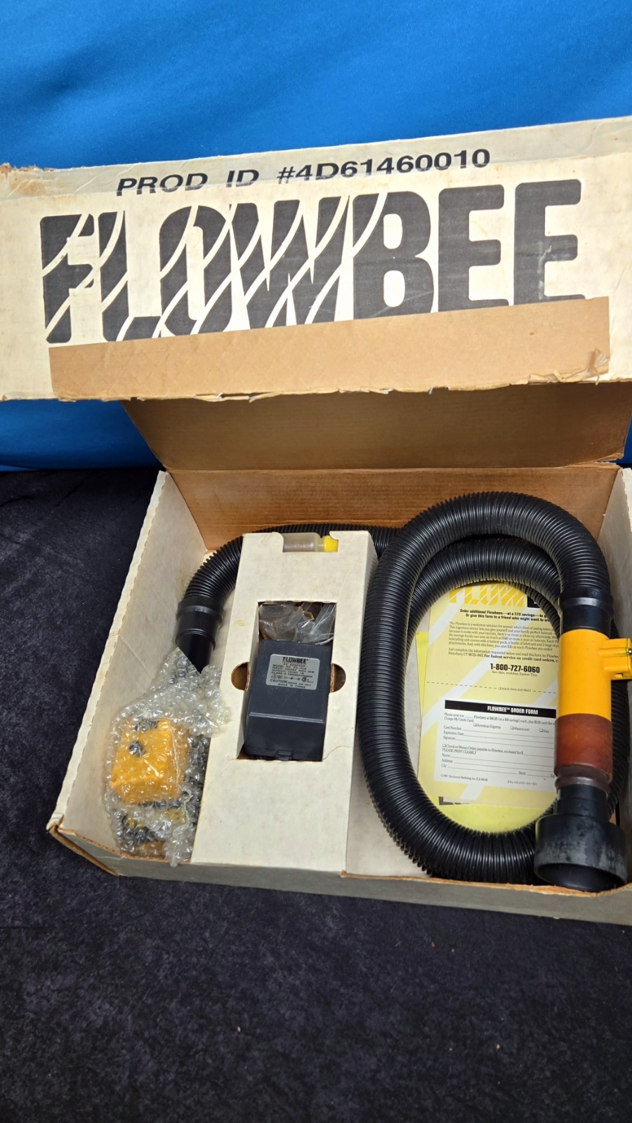Vintage Flowbee Precision Home Haircutting System Complete w/ Box & Accessories Vintage Flowbee Precision Home Haircutting System Complete w/ Box & Accessories