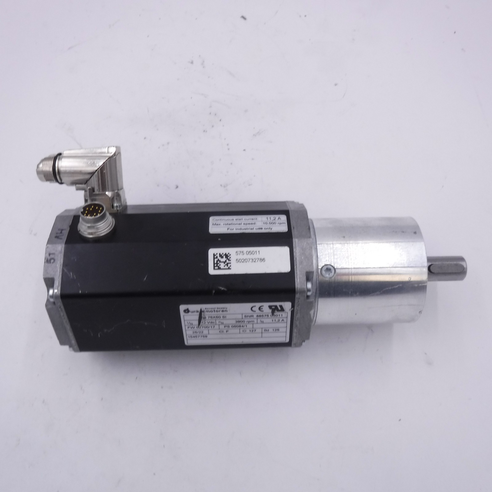 Dunkermotoren BG75x50SI Servo Motor W/Out Gears 40V 3900RPM 400W SEE DESC