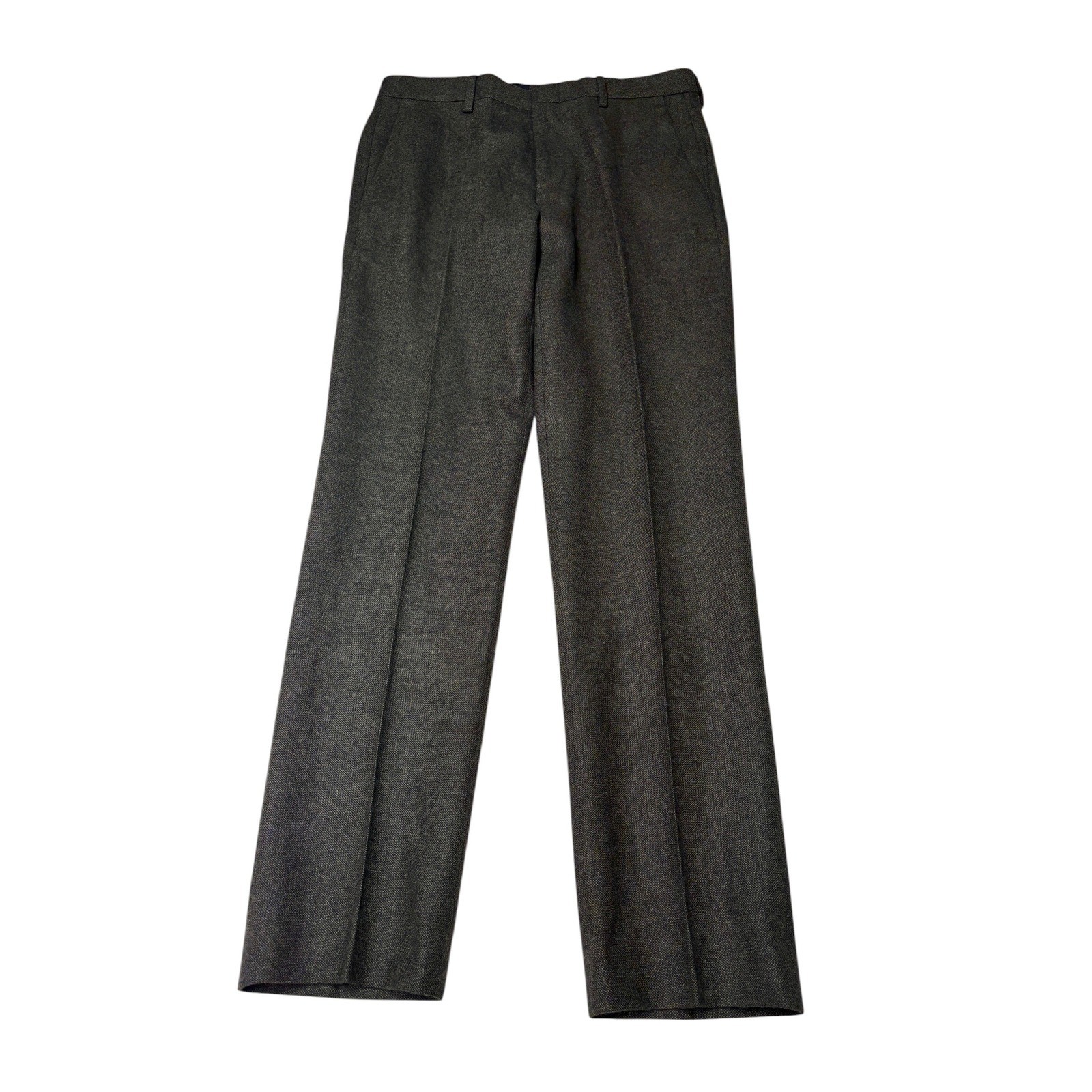 J.Crew Thompson Mens Charcoal Wool Blend Dress Pants 31x32 AA552 FA20