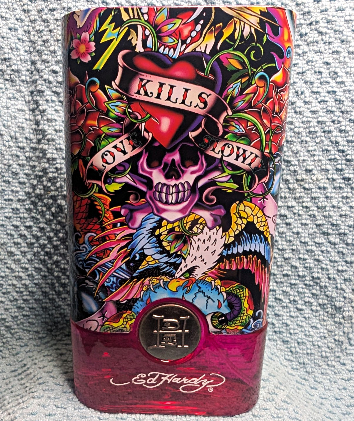 Ed Hardy Love & Luck Eau de Parfum Spray, Regular Size 3.4 fl oz Ed Hardy Love & Luck Eau de Parfum Spray, Regular Size 3.4 fl oz
