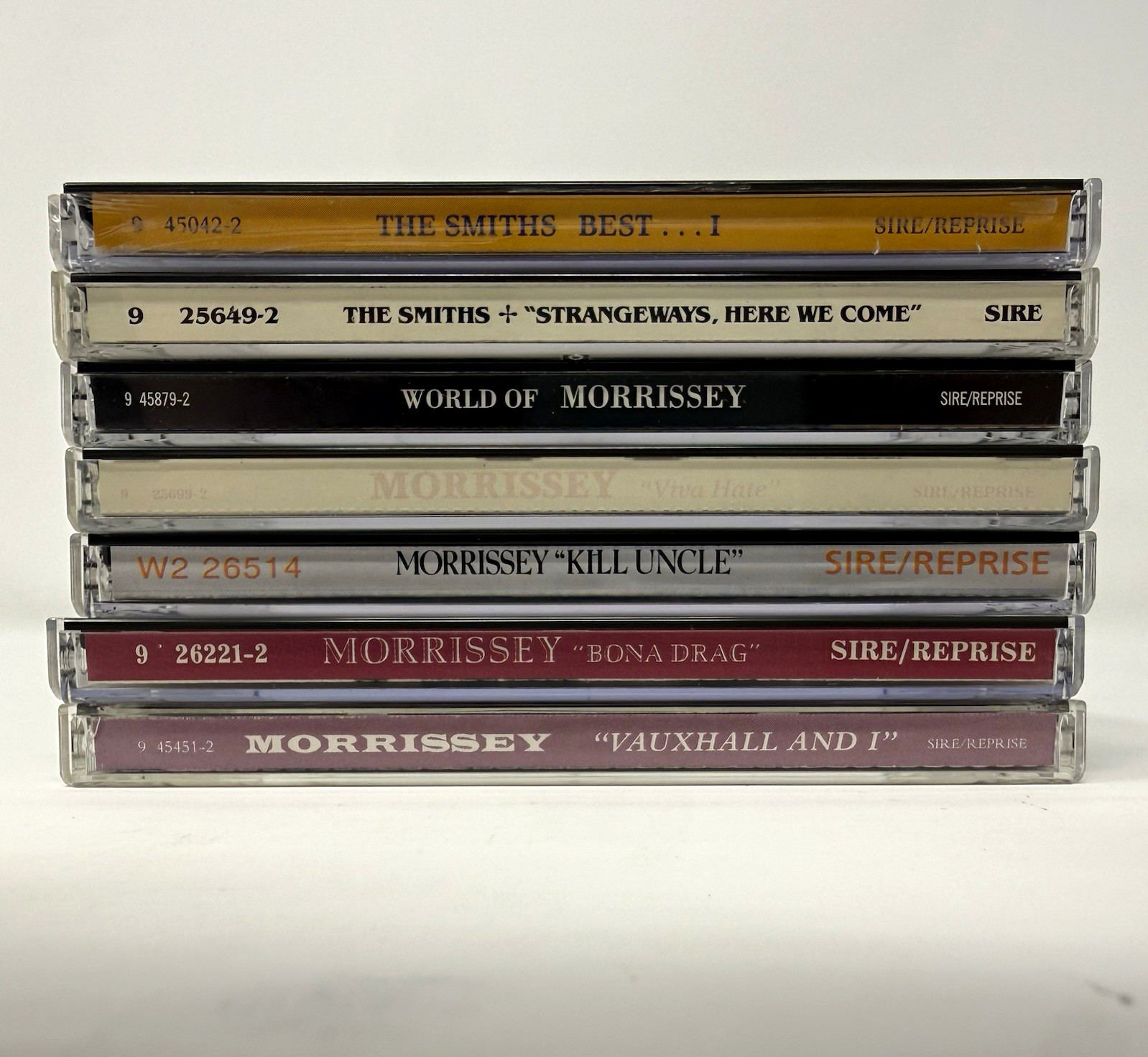 The Smiths Morrissey 7 CD Lot Best I Strangeways Viva Hate Vauxhall Bona Drag