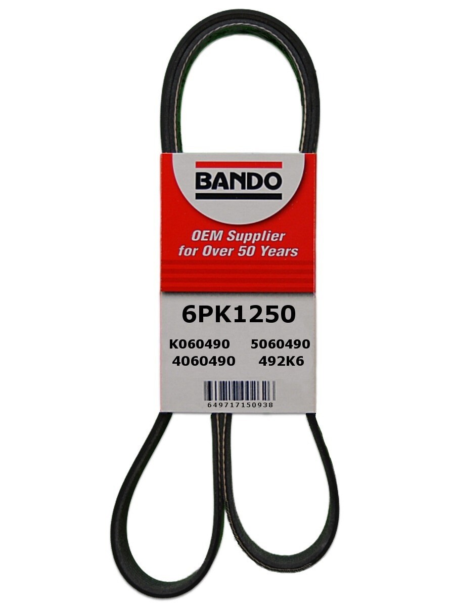 Bando SERPENTINE DRIVE BELT FOR TOYOTA VENZA 2.7 L4 09-16 REPLACES 90916-A2020