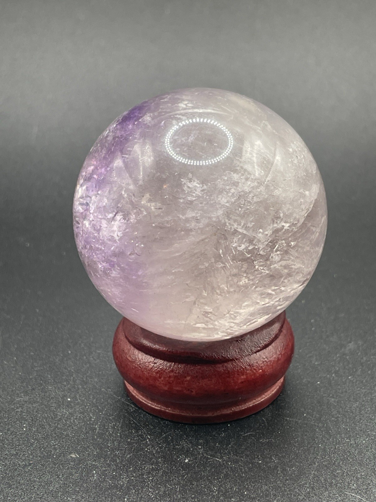 Amethyst Spirit Quartz Sphere 135g Amethyst Spirit Quartz Sphere 135g