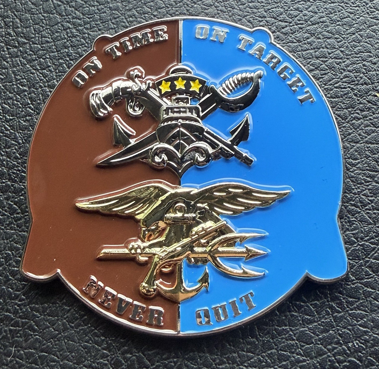 Special Warfare SEAL Team Troop Three 3 Navy NSW TIER 1 SOF SMU Challenge Coin Special Warfare SEAL Team Troop Three 3 Navy NSW TIER 1 SOF SMU Challenge Coin