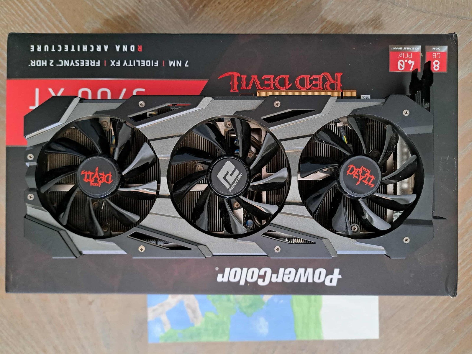 PowerColor RED DEVIL Radeon RX 5700 XT 8GB GDDR6 Graphics Card PowerColor RED DEVIL Radeon RX 5700 XT 8GB GDDR6 Graphics Card