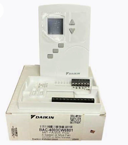 Daikin BAC-4003CW6801 BACnet Thermostat MIT-FA-005 250803500 Fan Coil Unit FCU Daikin BAC-4003CW6801 BACnet Thermostat MIT-FA-005 250803500 Fan Coil Unit FCU