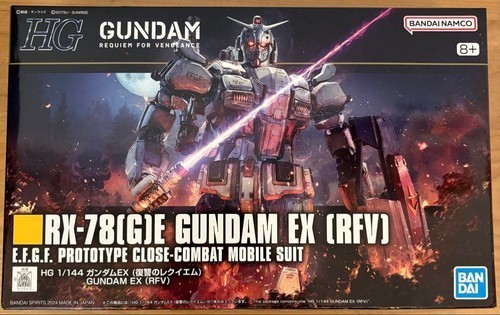 Gundam: Requiem for Vengeance Gundam EX High Grade 1:144 Scale Model Kit Gundam: Requiem for Vengeance Gundam EX High Grade 1:144 Scale Model Kit