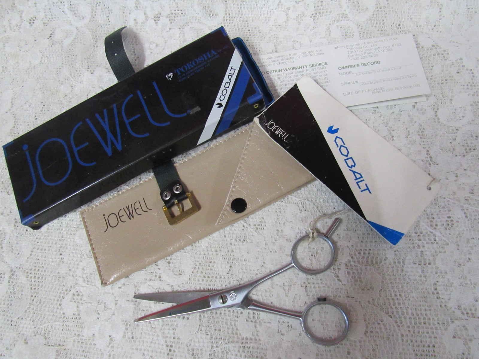 Vintage JoeWell 5000 scissors/Shears-- Made In Japan- New in Box Vintage JoeWell 5000 scissors/Shears-- Made In Japan- New in Box