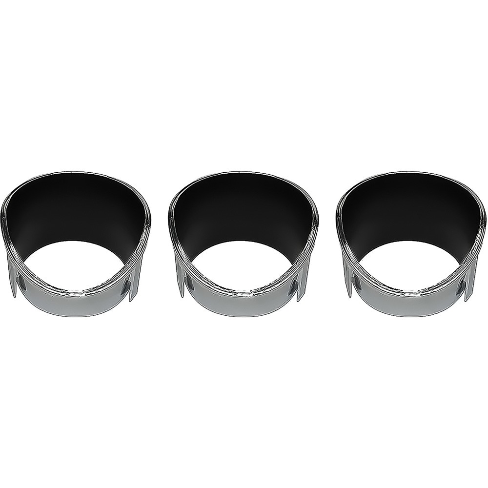 OER Chrome Black Dash Bezel Set For 1968-1969 Oldsmobile Cutlass 442