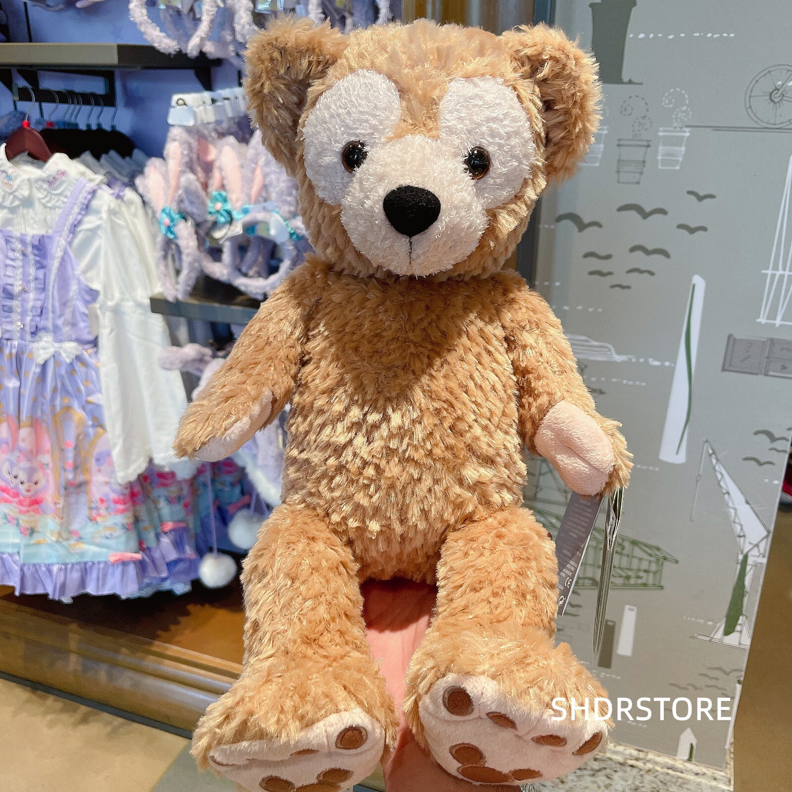 Disney Duffy bear plush 15inch authentic with tag disneyland exclusive Disney Duffy bear plush 15inch authentic with tag disneyland exclusive
