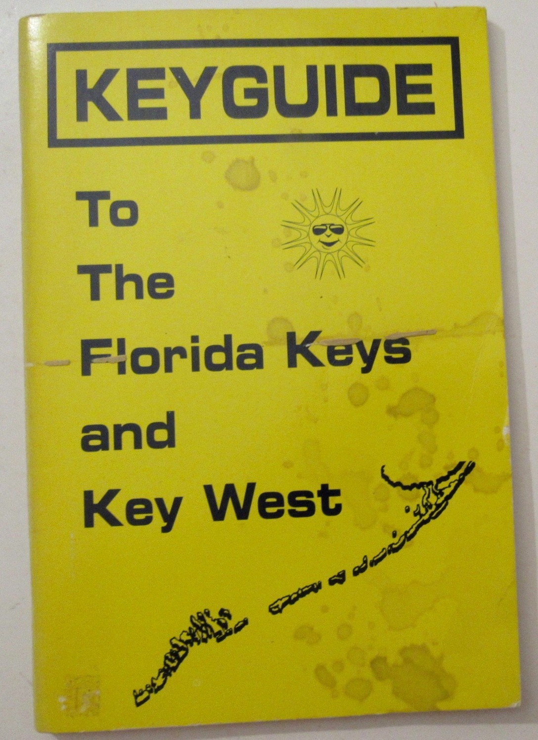 1993 Keyguide To The Florida Keys and Key West Softcover Illustrated 64pg