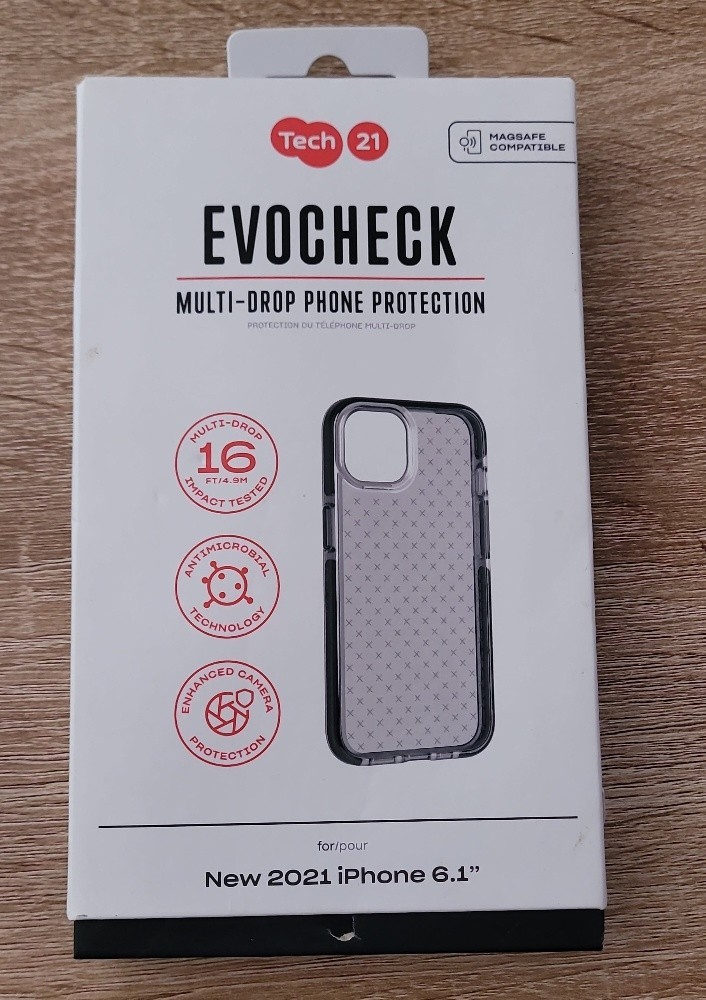 Tech21 Evo Check MagSafe Case for Apple iPhone 13 / 13 Pro (6.1\ Tech21 Evo Check MagSafe Case for Apple iPhone 13 / 13 Pro (6.1\