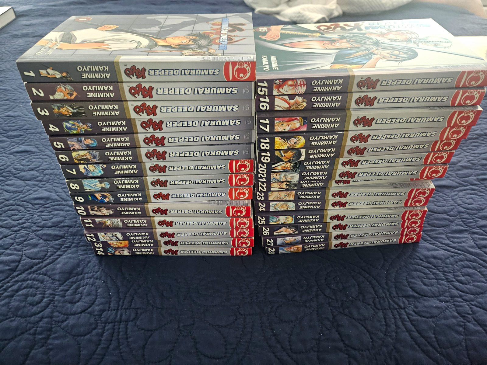 Tokyopop Samurai Deeper Kyo Manga TPB Lot Vol 1-28 English Akimine Kamijyo Tokyopop Samurai Deeper Kyo Manga TPB Lot Vol 1-28 English Akimine Kamijyo