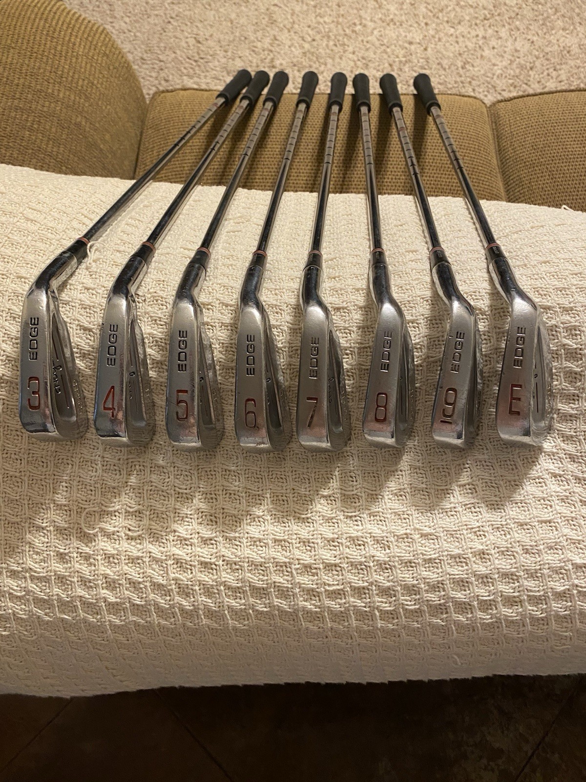 Ben Hogan Forged Edge Iron Set 3-PW, Apex 3 Regular Flex Steel Shafts, RH Ben Hogan Forged Edge Iron Set 3-PW, Apex 3 Regular Flex Steel Shafts, RH