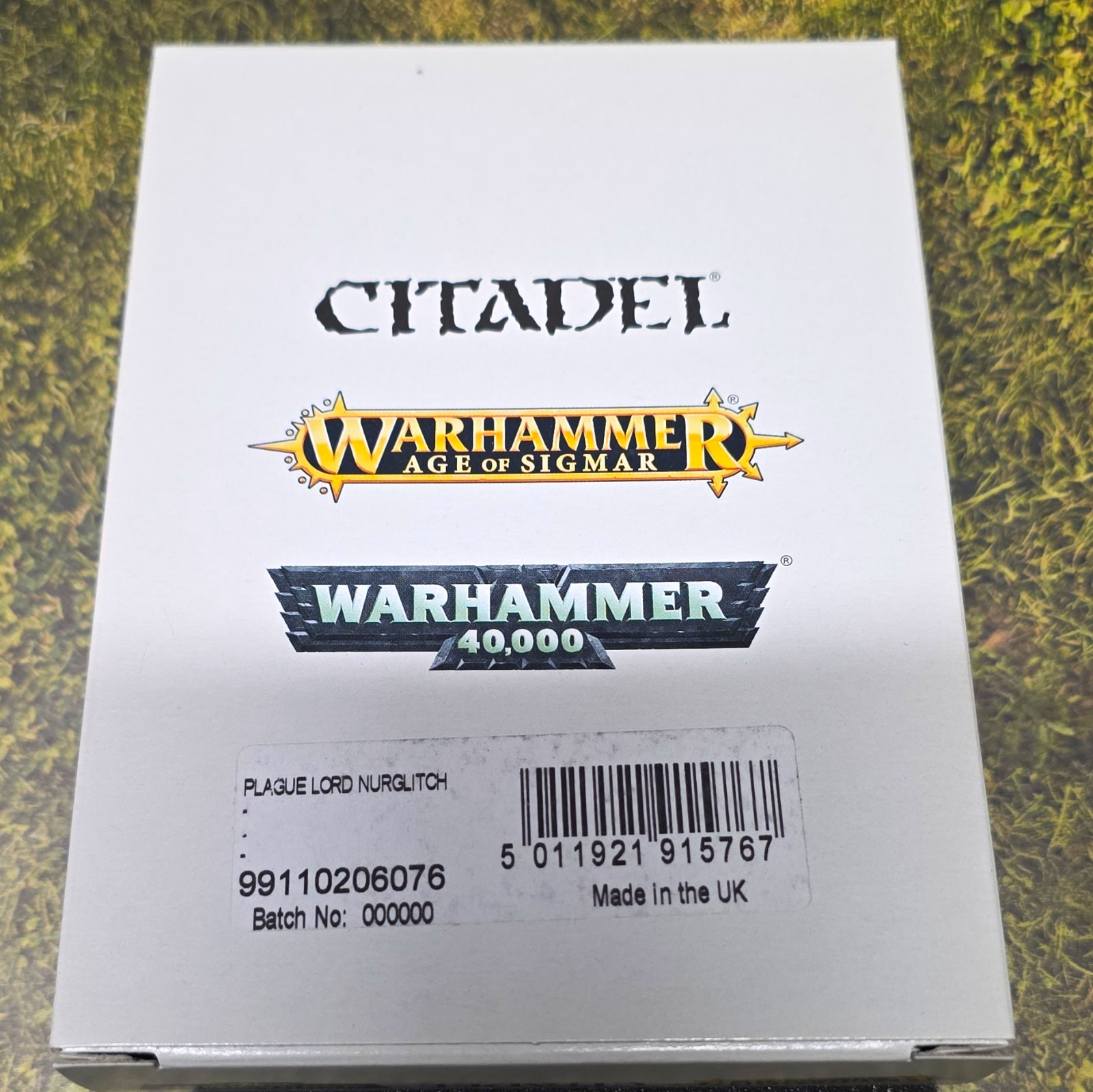 Citadel Warhammer 40K Chaos Daemons Nurgle Plague Lord Nurglich Miniature Citadel Warhammer 40K Chaos Daemons Nurgle Plague Lord Nurglich Miniature