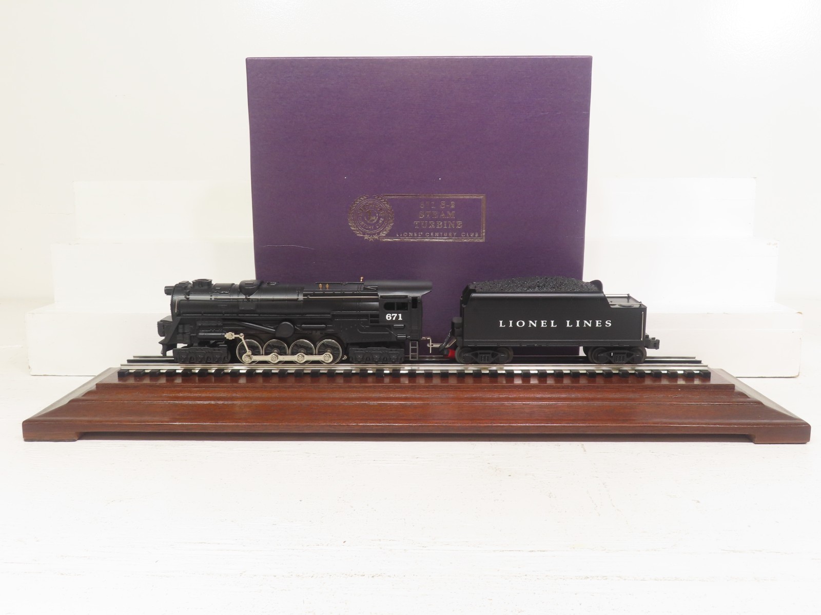 Lionel 6-18057 Century Club Pennsylvania S2 Steam Turbine Tender W/ Case LN