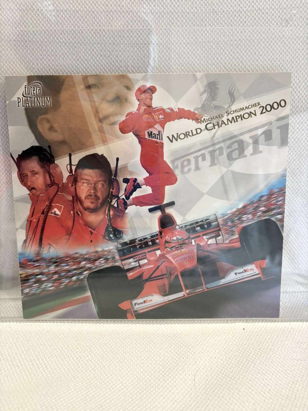 Michael Schumacher - 2000 Futera Platinum - World Champion Set - #467/500 Michael Schumacher - 2000 Futera Platinum - World Champion Set - #467/500