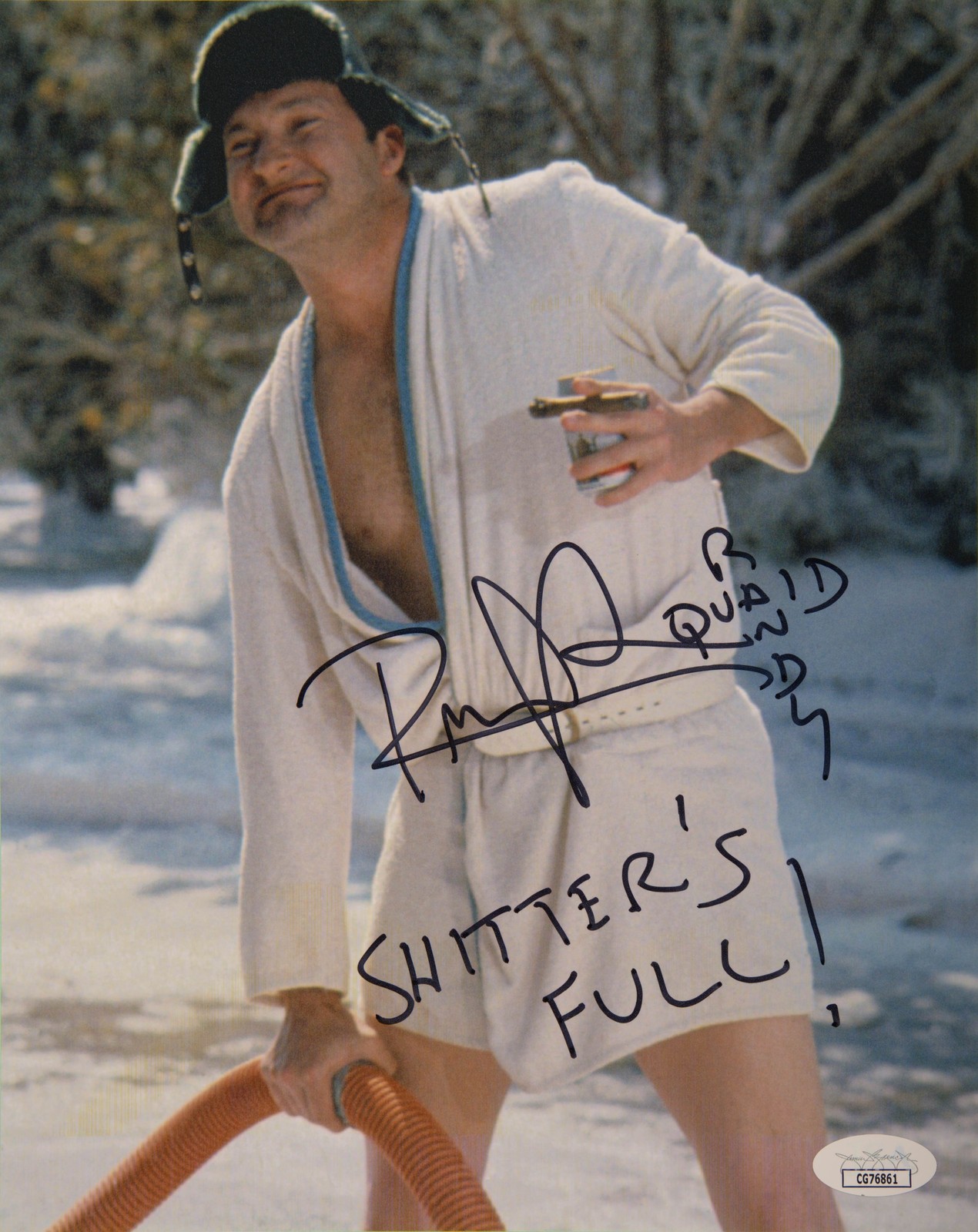 Randy Quaid Signed 8x10 Christmas Vacation  \