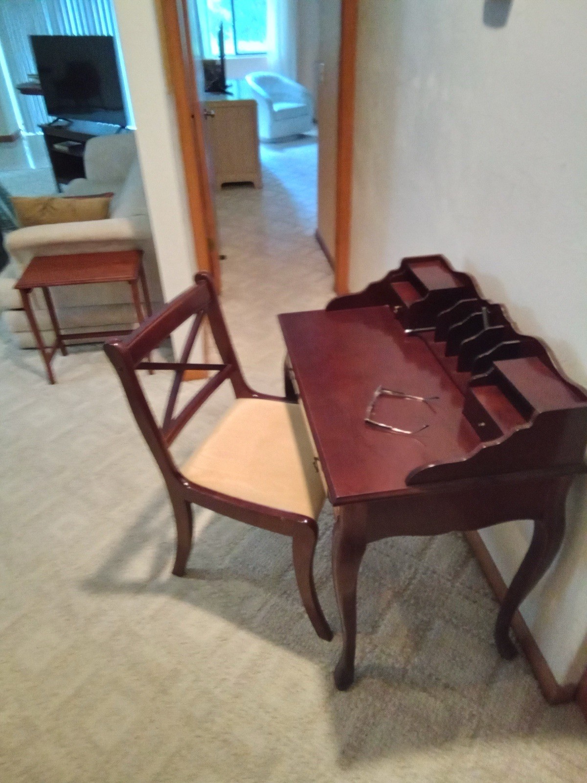 Beautiful Small Writing Desk And chair Beautiful Small Writing Desk And chair