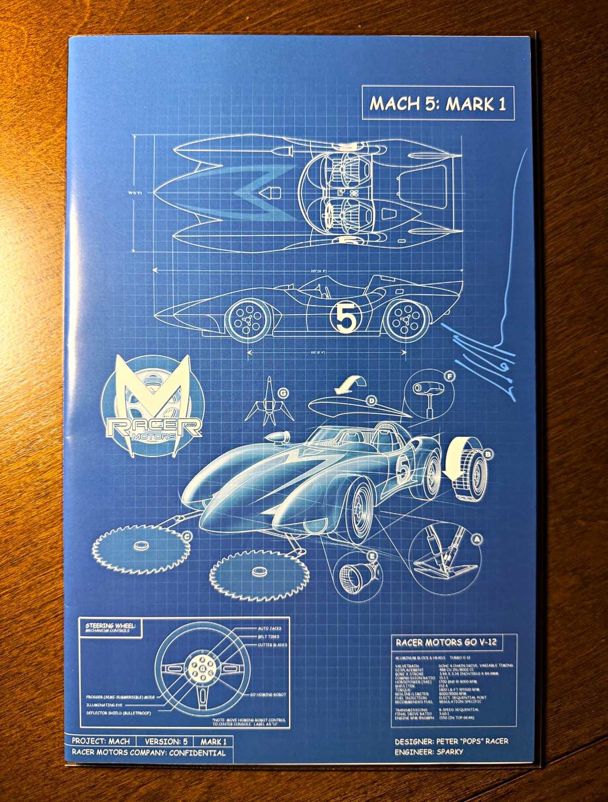 Speed Racer #1 Lee Kohse SDCC 2025 Exclusive Virgin Signed & Hand Numbered 28/50 Speed Racer #1 Lee Kohse SDCC 2025 Exclusive Virgin Signed & Hand Numbered 28/50