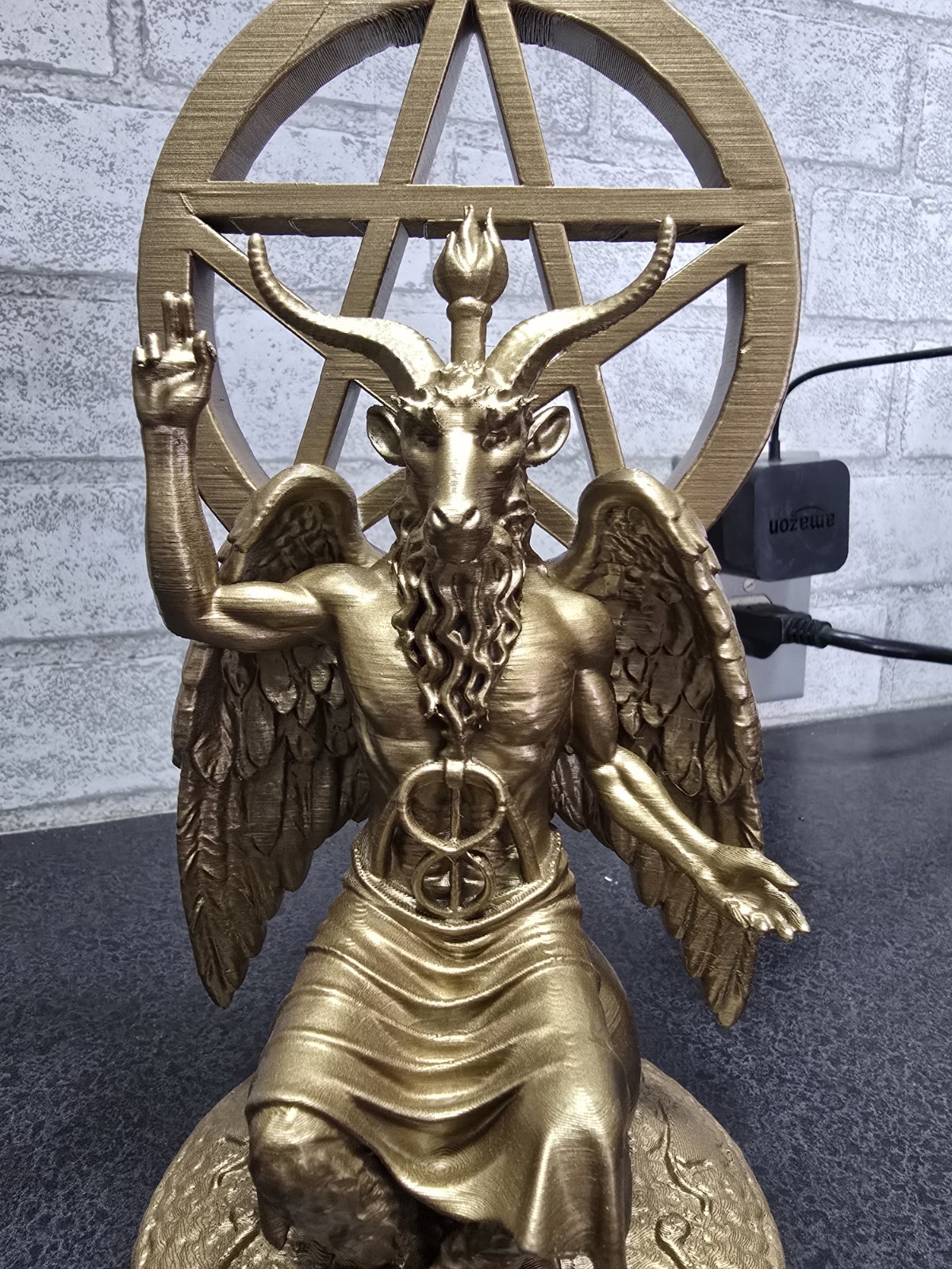 Baphomet With Upright Star Baphomet With Upright Star