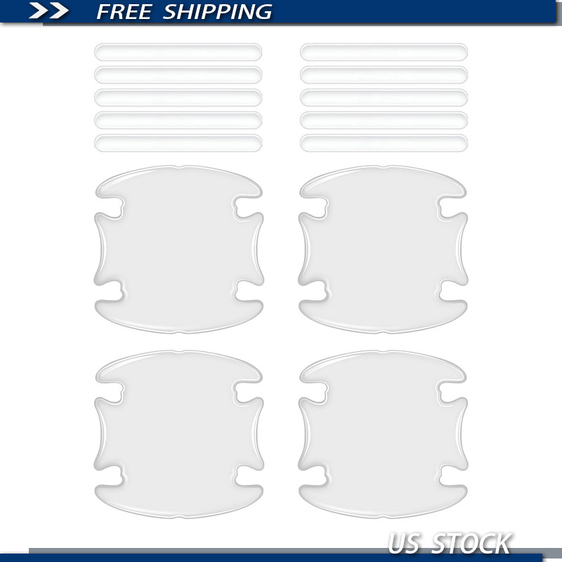 14 PCS Transparent Protection Film, Universal Car Door Handle and Mirror 14 PCS Transparent Protection Film, Universal Car Door Handle and Mirror
