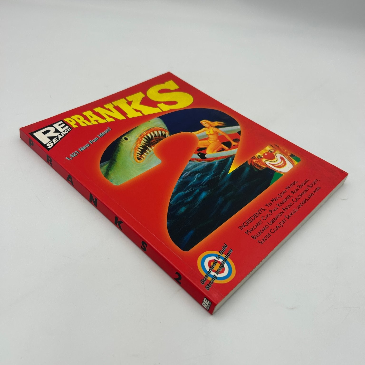 RE/Search Pranks 2 V. Vale 2006 First Printing Counterculture Art Prank Book