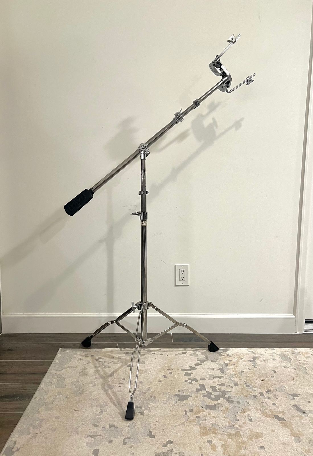 Rare - Vintage Tama Telescoping Double Tom Stand- Made in Japan Rare - Vintage Tama Telescoping Double Tom Stand- Made in Japan