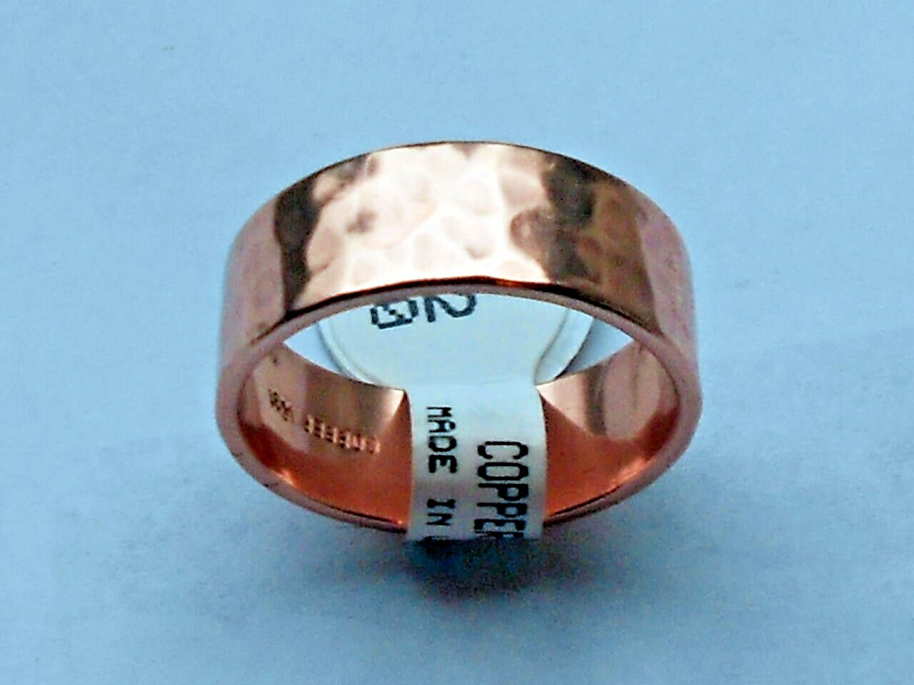 NEW Solid Copper Hammered Band Ring size 5 thru 11 Pain Relief Folk Lore NEW Solid Copper Hammered Band Ring size 5 thru 11 Pain Relief Folk Lore