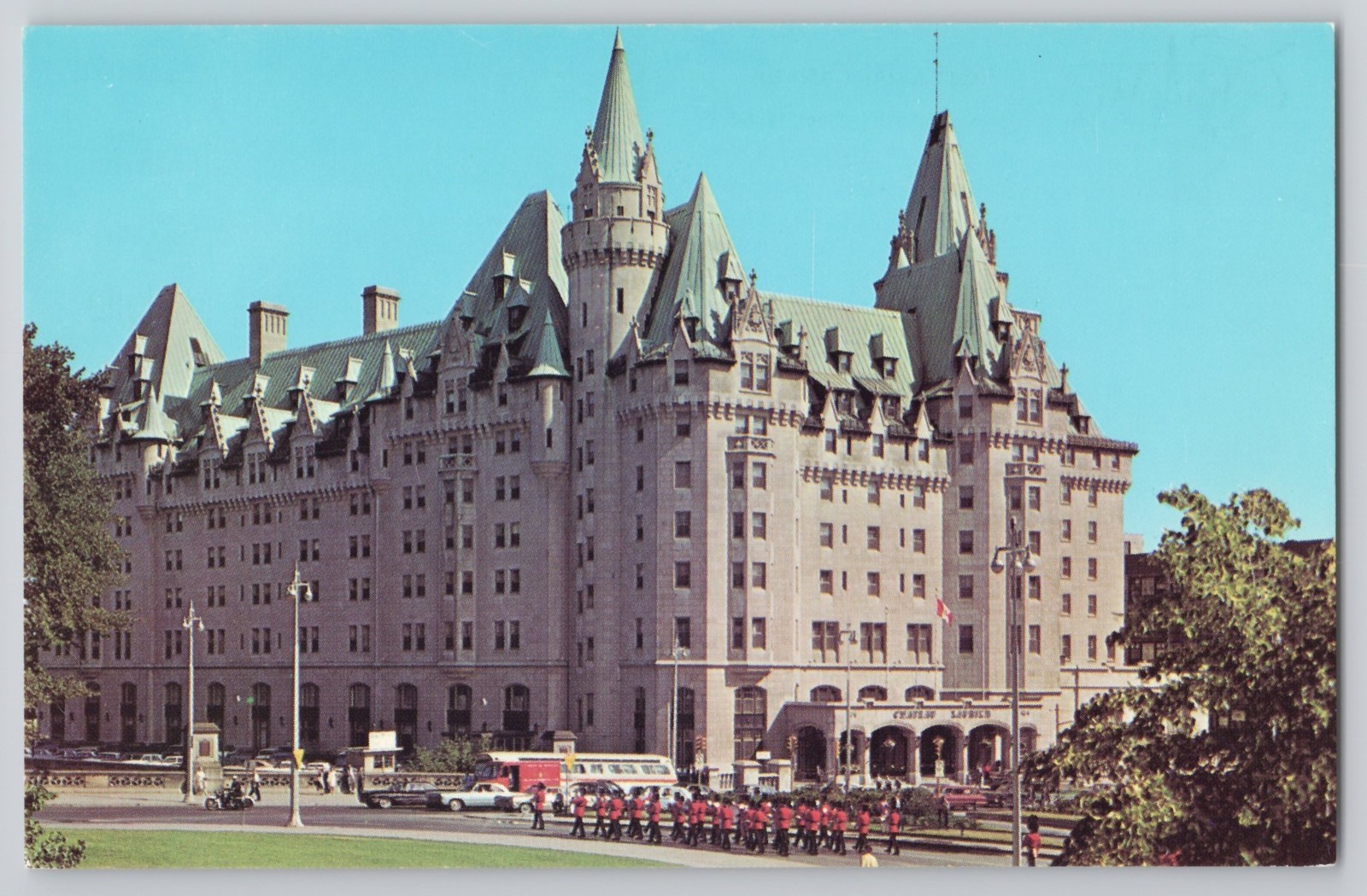 Ottawa, Canada — Château Laurier Hotel, Rideau Street view, Fairmont, Chrome