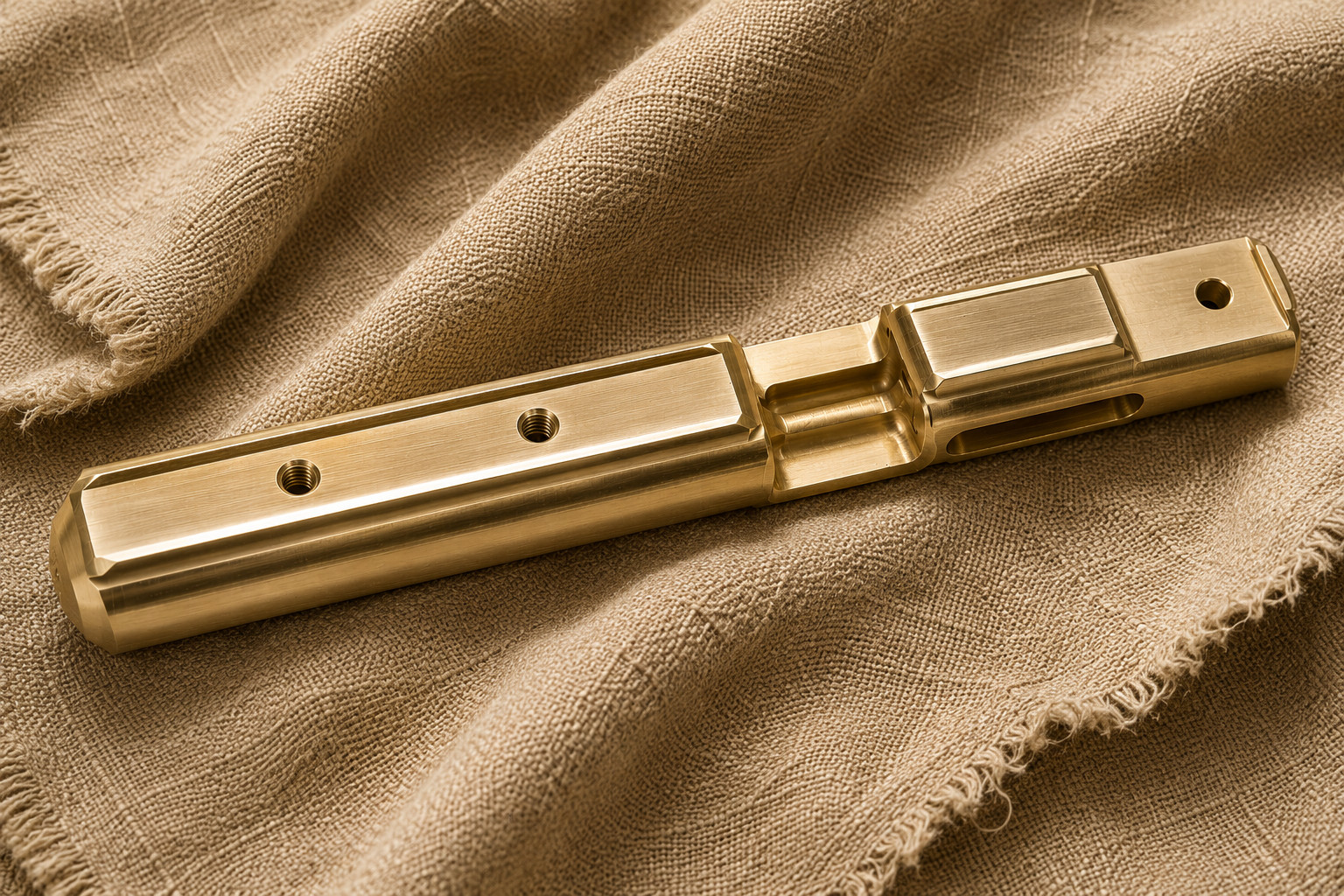 *BLING* Custom SOLID BRASS AMBI Breech for Crosman 1377 2240 Like AIRGUN JEWELRY