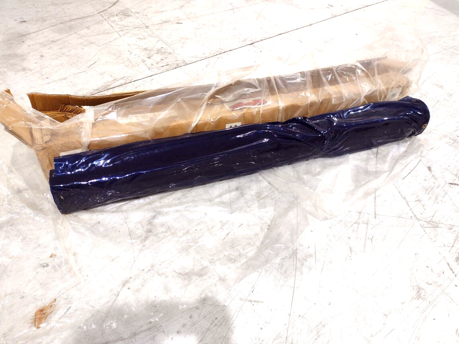 Westward 22RN55 Welding Curtain Partial Roll Roll PVC 5x35Ft With Grommets