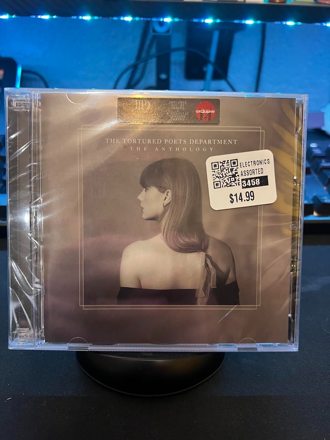 Taylor Swift The Tortured Poets Department Anthology CD Target Excl. NEW SEALED Taylor Swift The Tortured Poets Department Anthology CD Target Excl. NEW SEALED