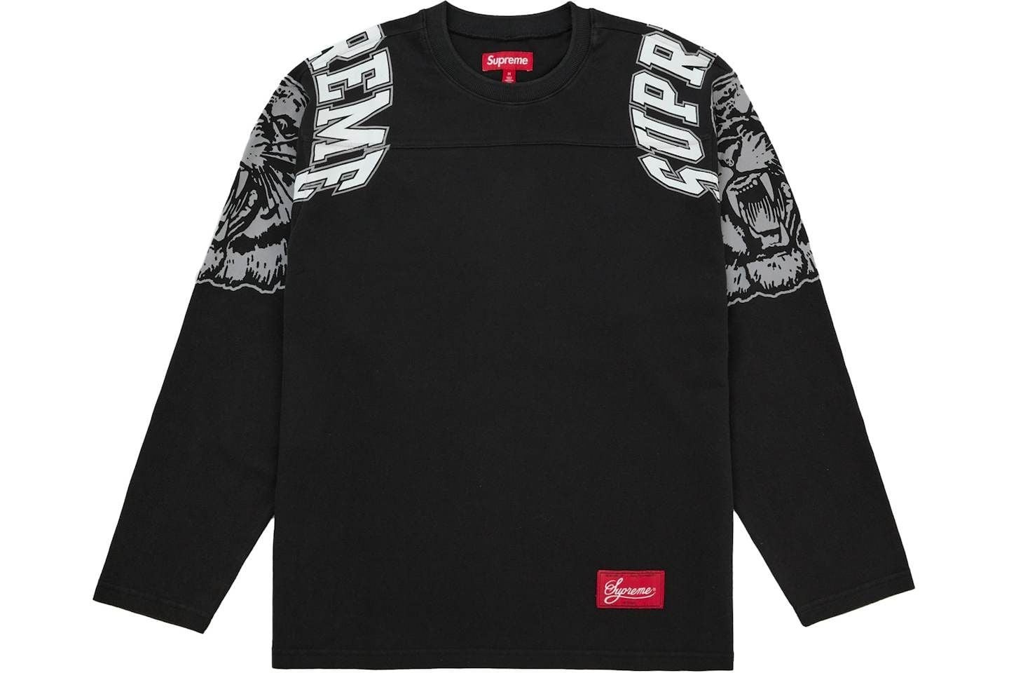 Supreme Mascot L/S Football Top Size L Black Supreme Mascot L/S Football Top Size L Black