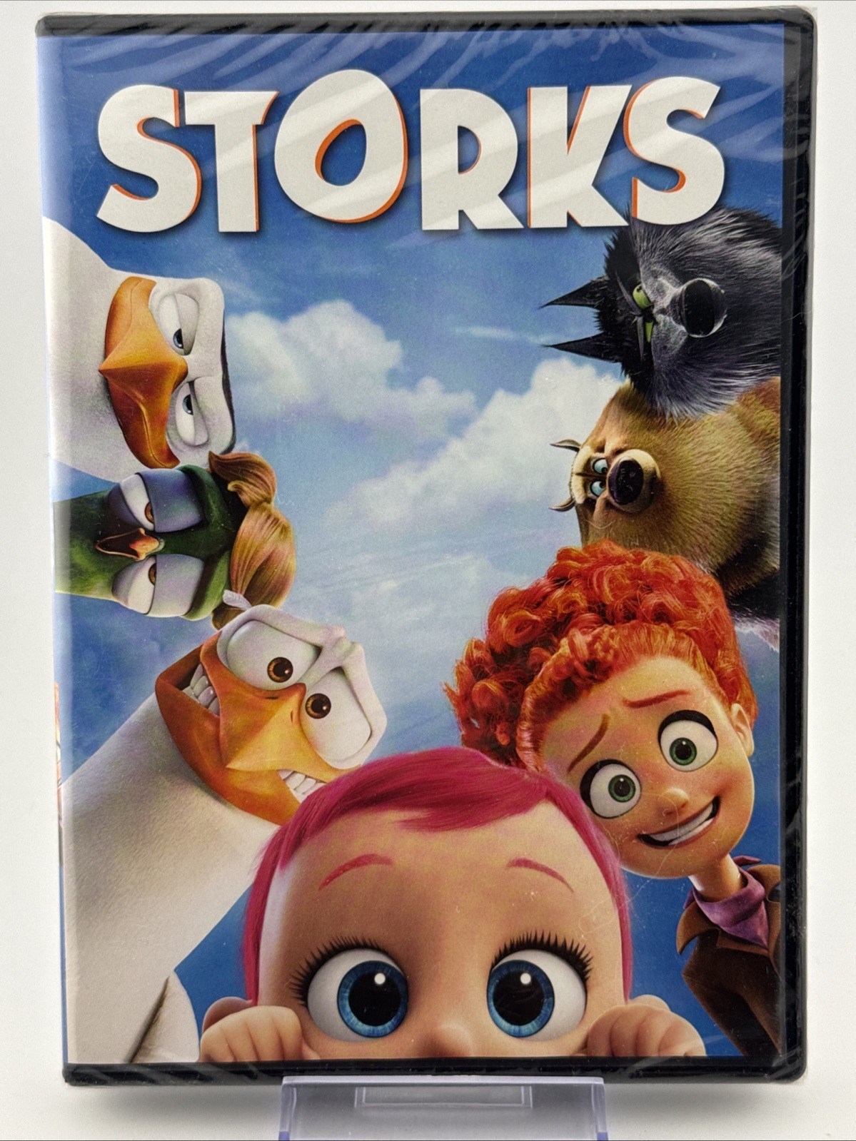 Storks DVD 2016 Widescreen Animation Andy Samberg Katie New Factory Sealed