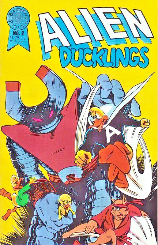 Alien Ducklings #2 Blackthorne Publishing  Dec. 1986 \'Current Attractions\' Comic